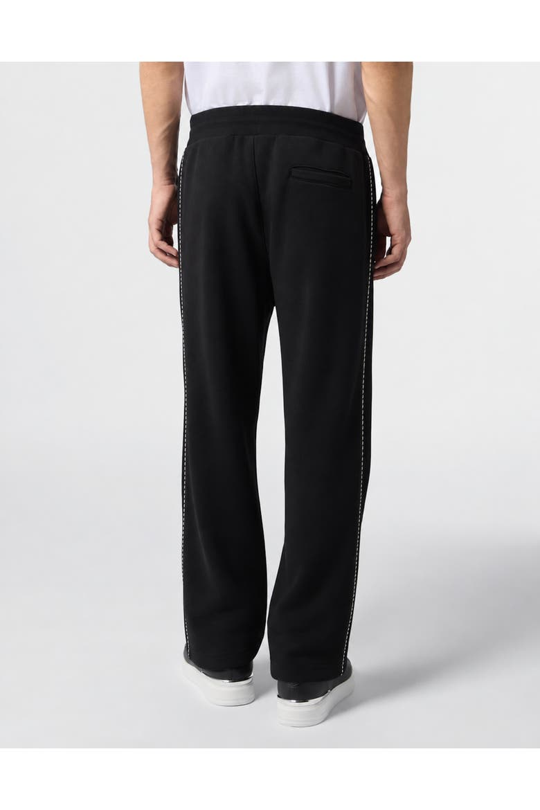 Tracksuit Pants Contrast Stitching Men, Alternate, color, black