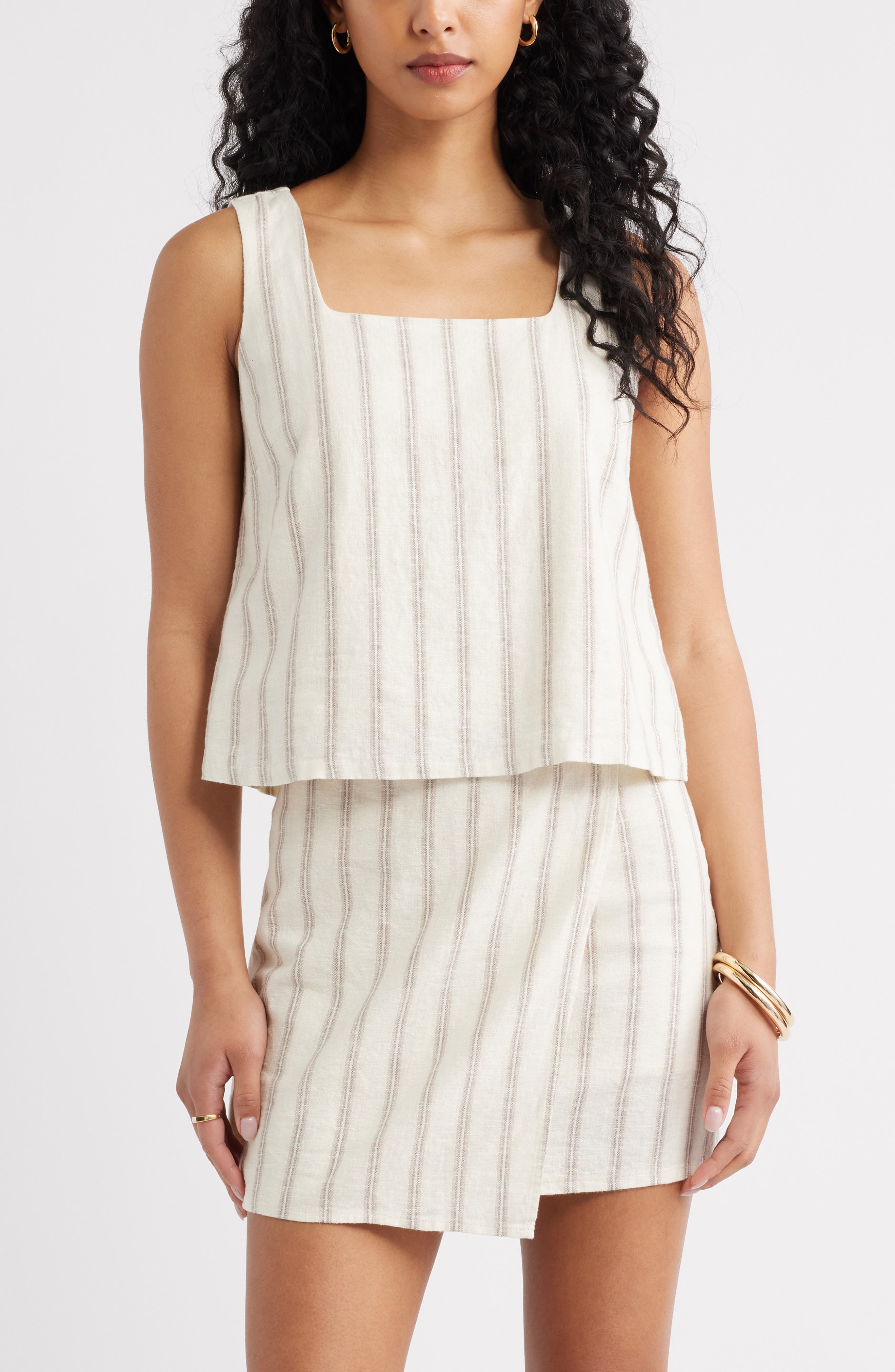 BEIGE CABANA STRIPE
