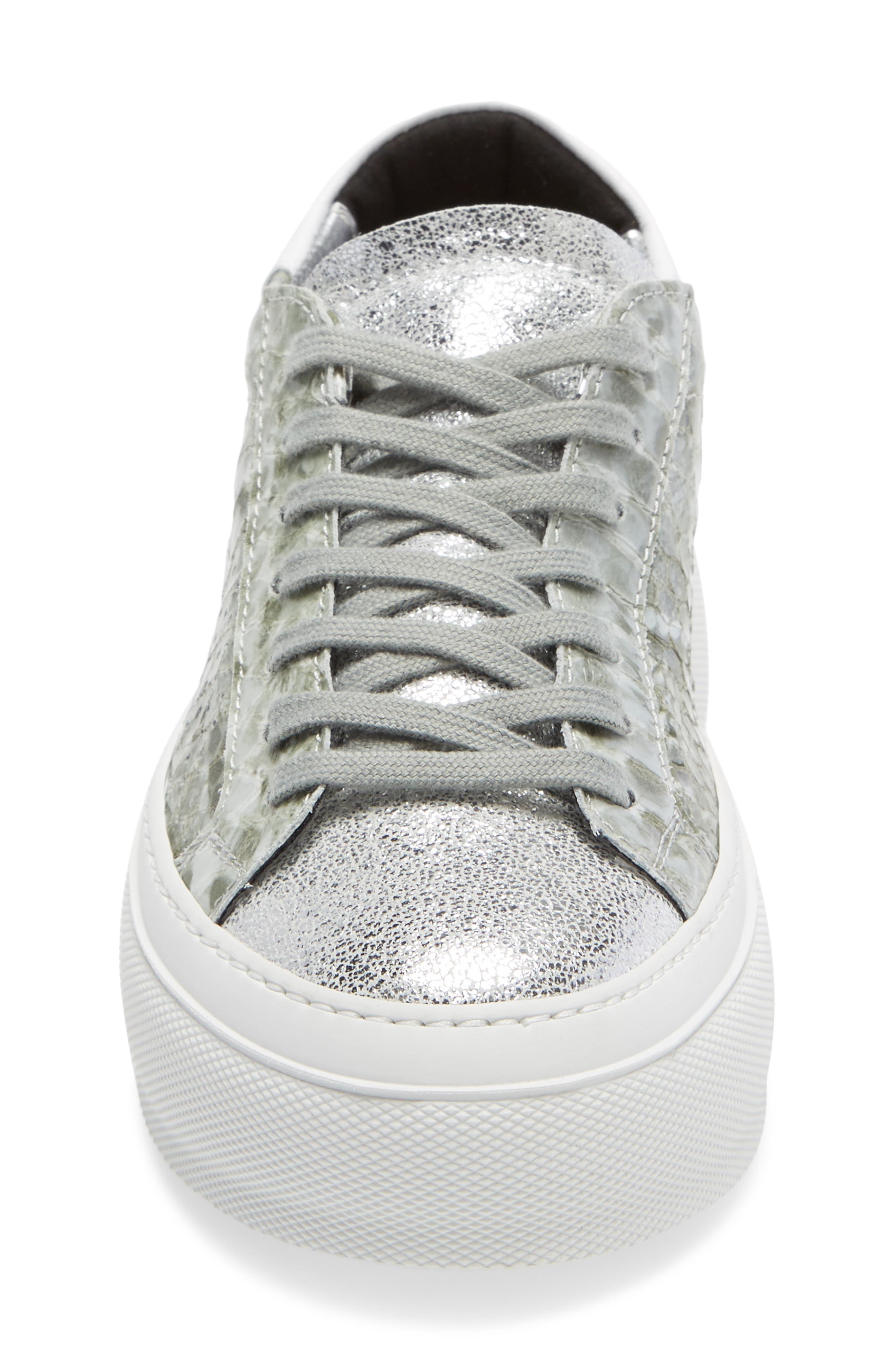 Louise Platform Sneaker, Alternate, color, GREEN SNAKE PRINT