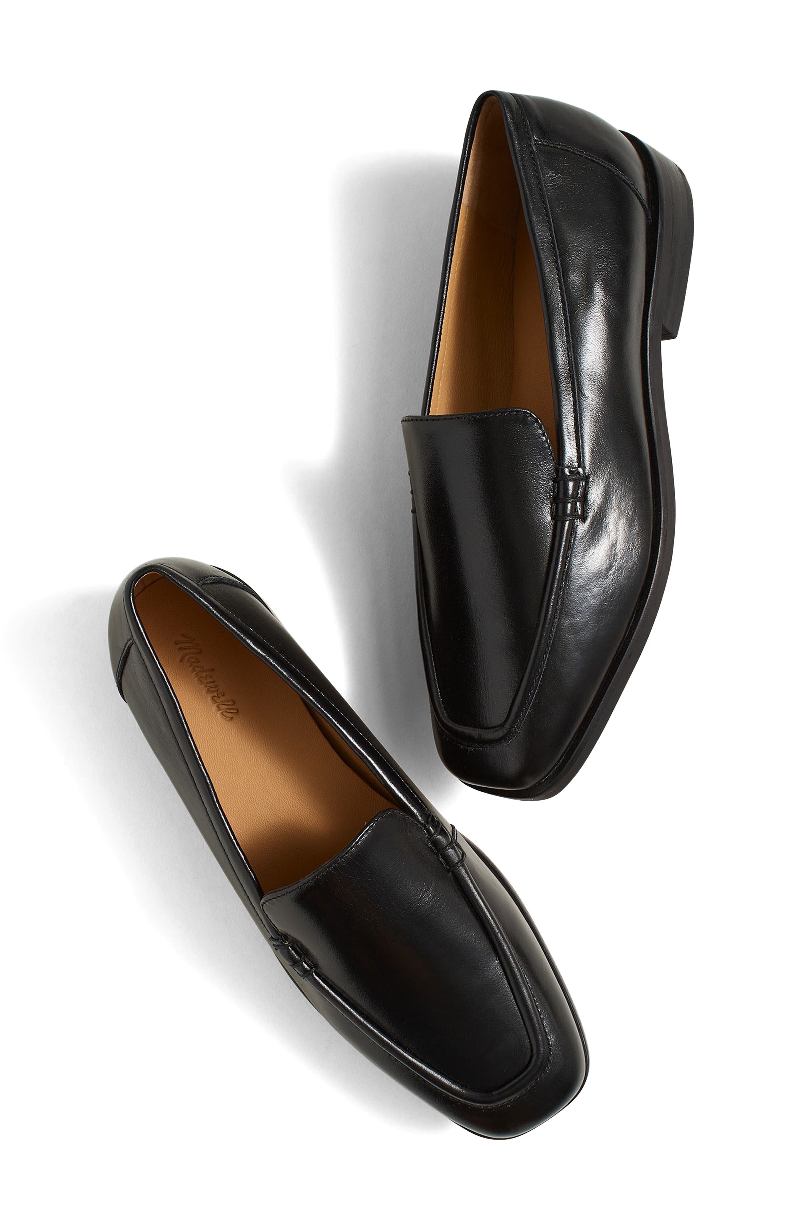 Madewell Ludlow Square Toe Loafer, Alternate, color, 