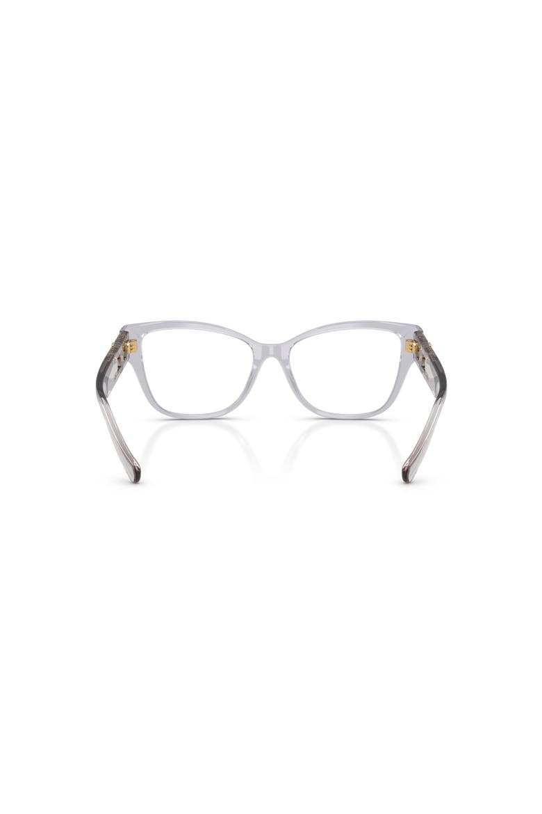 54mm Rectangle optical glasses, Alternate, color, Grey