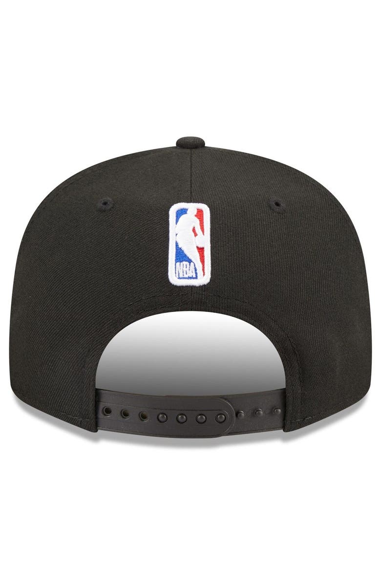 New Era Men's New Era  Black Brooklyn Nets 2023 NBA Draft 9FIFTY Snapback Hat, Alternate, color, 