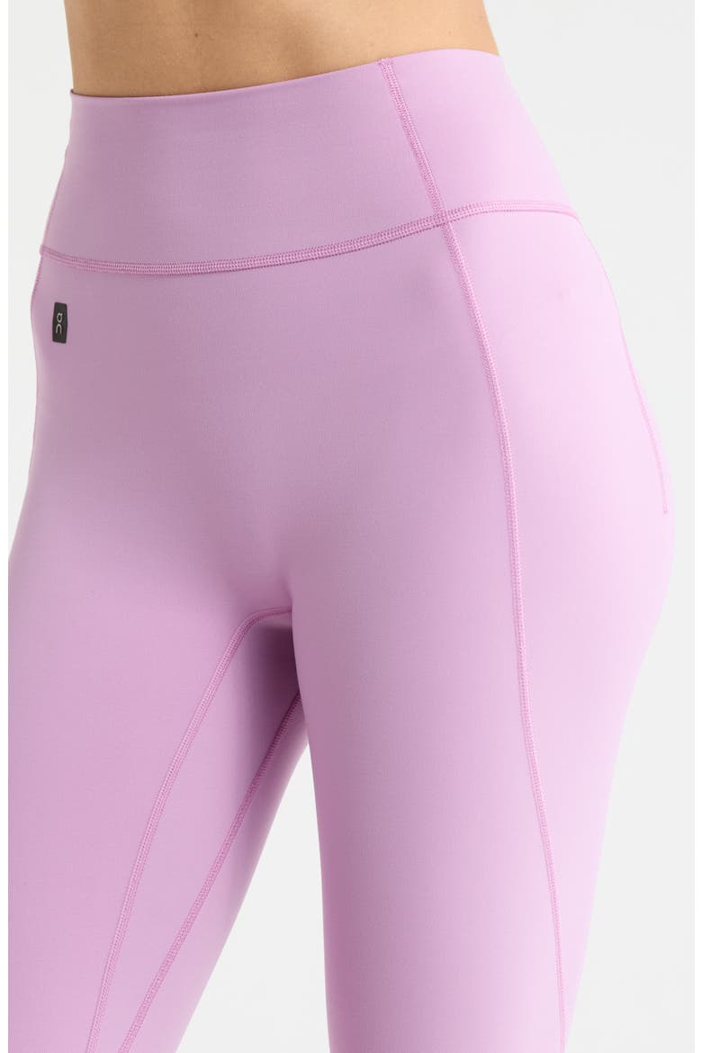 High Waist 7/8 Studio Tights, Alternate, color, SAKURA