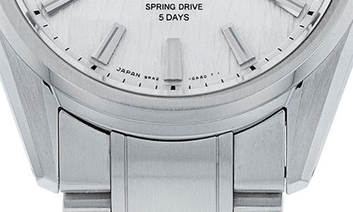 Watchfinder & Co. 2024 Grand Seiko Slga009 Automatic Bracelet Watch, 40mm In Silver