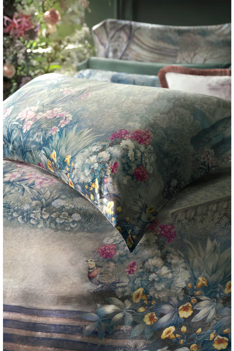 Elysium pillowcase, Alternate, color, White