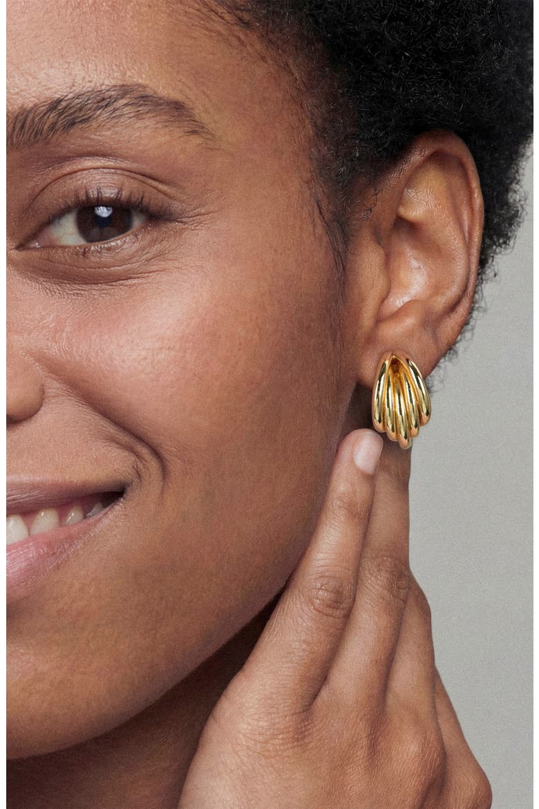 Isla Statement Earrings, Alternate, color, GOLD