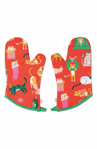 Let It Meow Oven Mitts