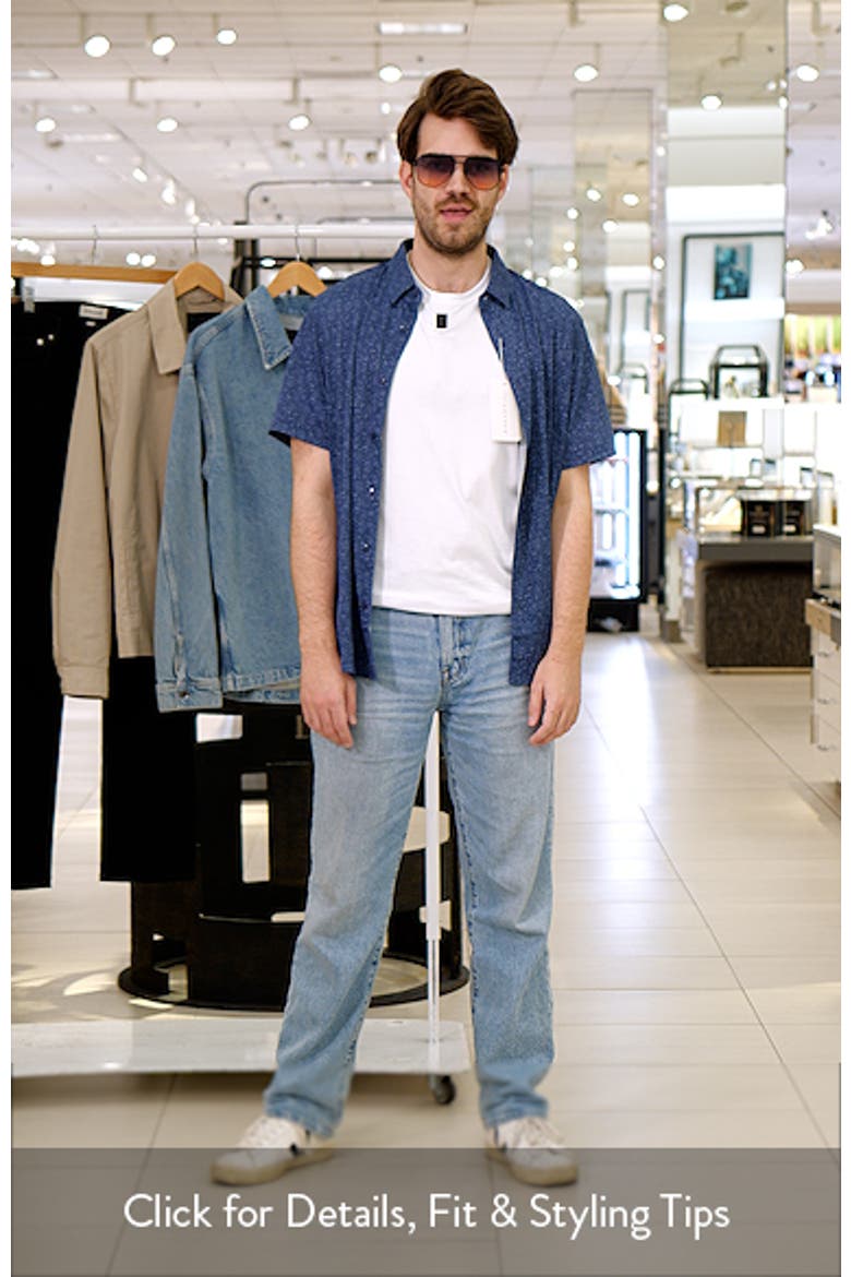Velora Floral Short Sleeve Button-Up Shirt video