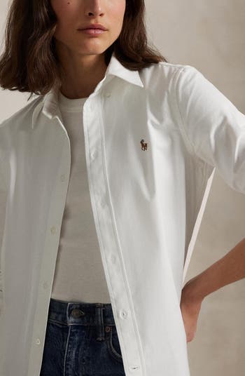 Slim Fit Stretch Oxford Shirt