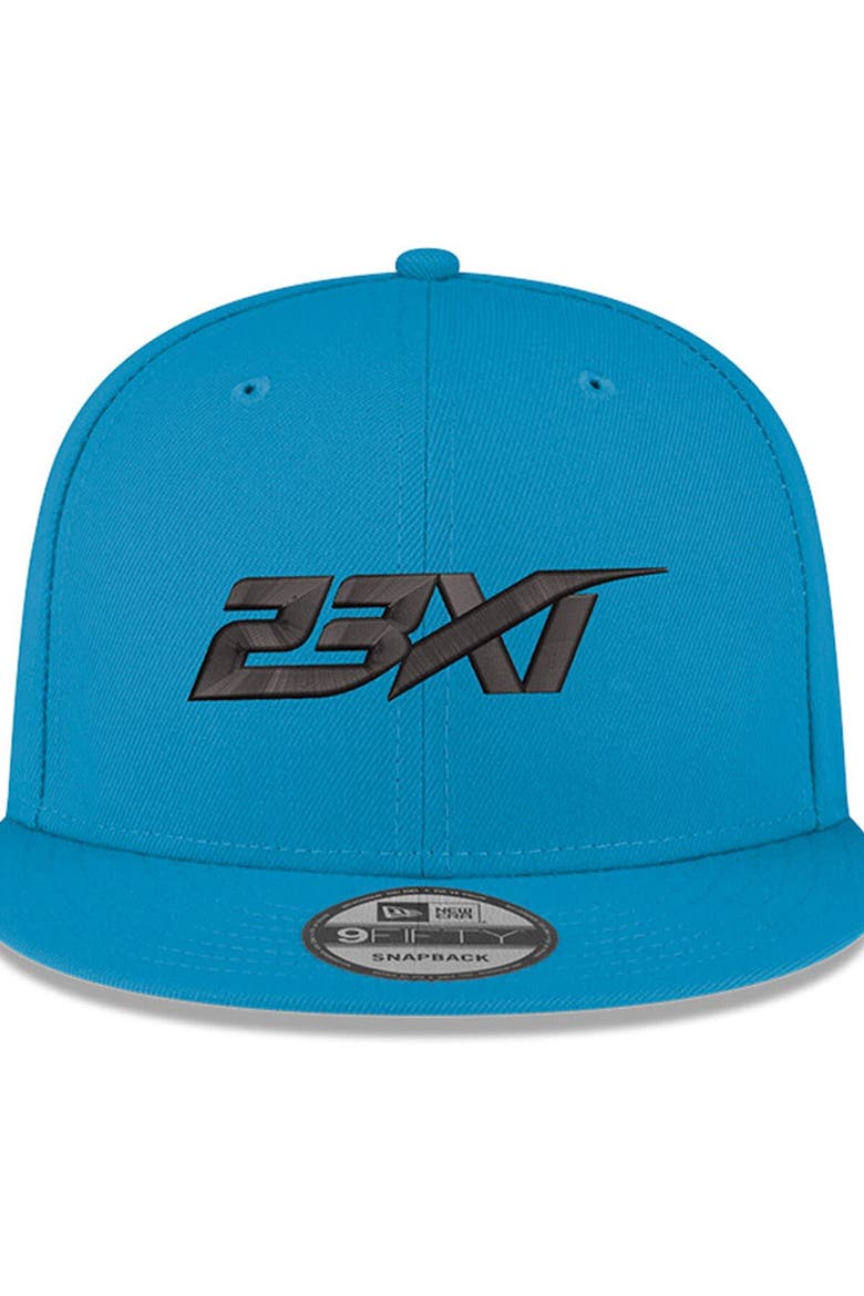 Men's New Era Blue 23XI Racing 9FIFTY Snapback Hat, Alternate, color, Blue