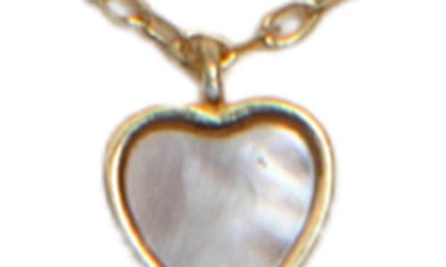 Argento Vivo Sterling Silver Pavé Mother-of-pearl Charm Station Necklace