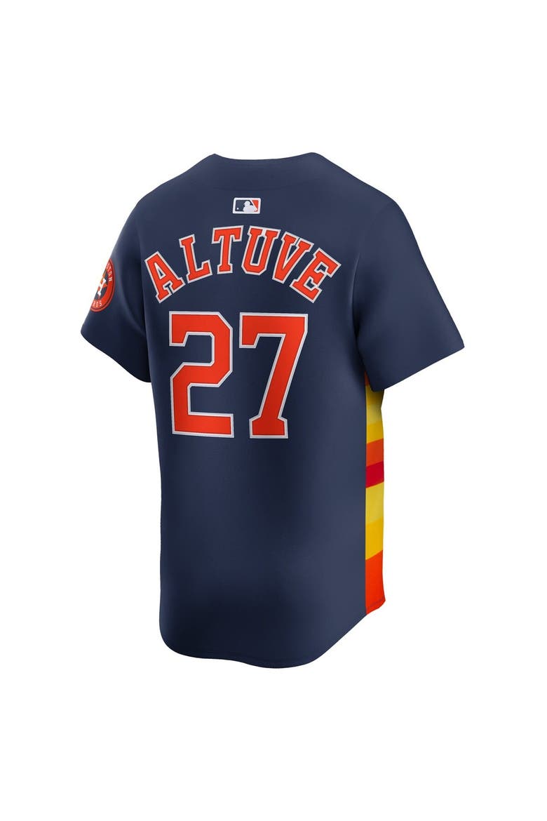 Men's Nike Jose Altuve Navy Houston Astros Alternate Limited Player Jersey, Alternate, color, Navy