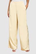 Coast Satin High-Waist Flare Trousers