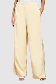Coast Satin High-Waist Flare Trousers