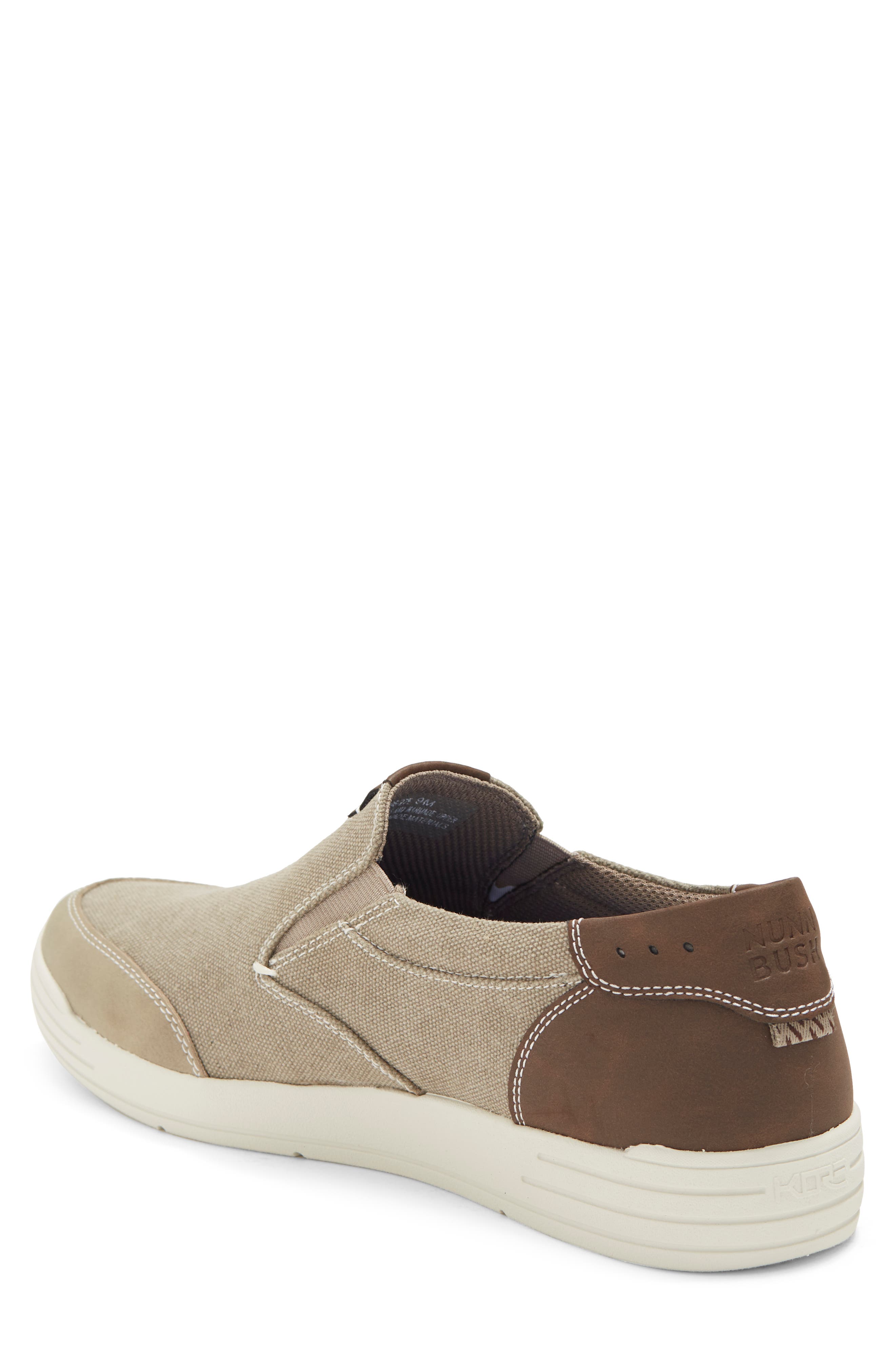 Kore City Walk Canvas Moc Toe Slip-On Sneaker - Wide Width Available, Alternate, color, STONE CANVAS