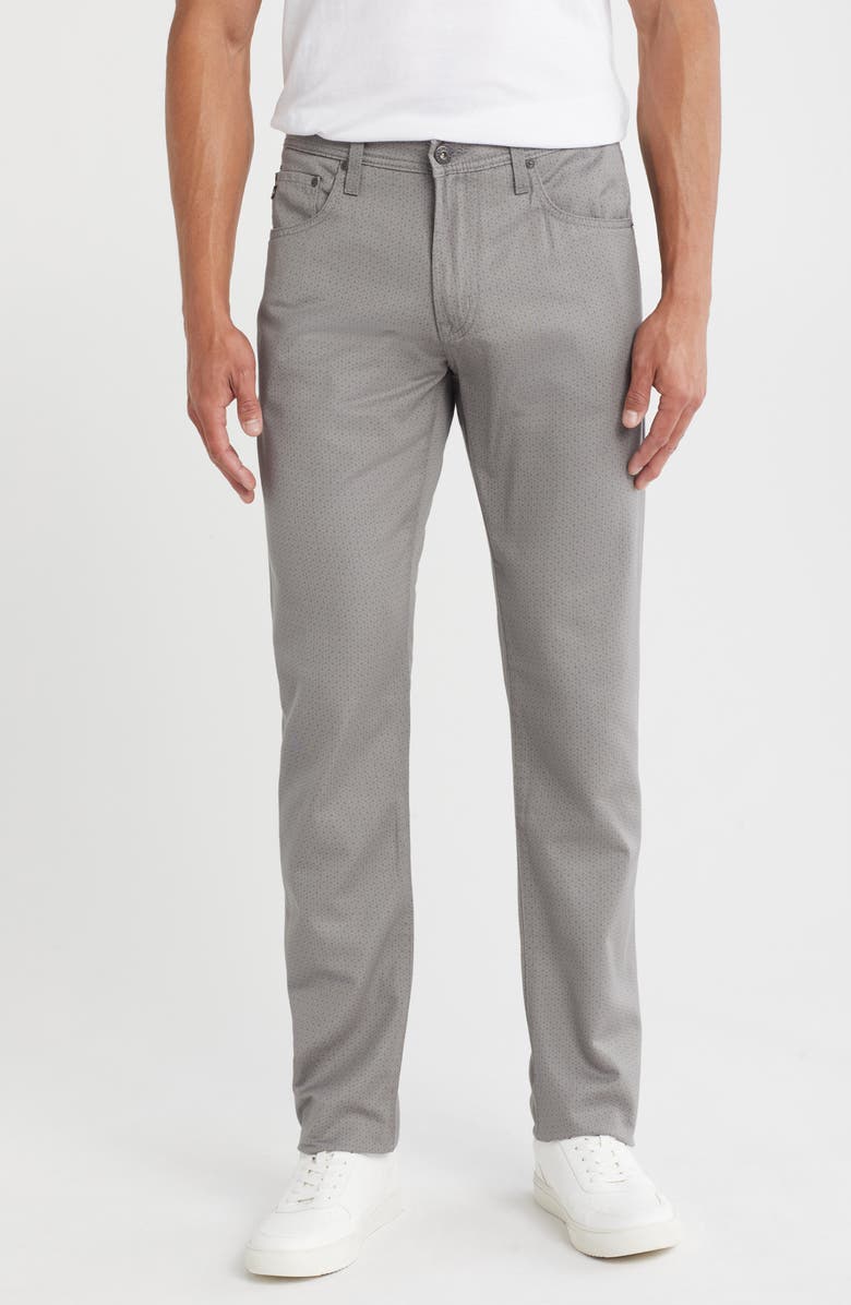 AG Tellis Jacquard Slim Fit Pants, Main, color, 