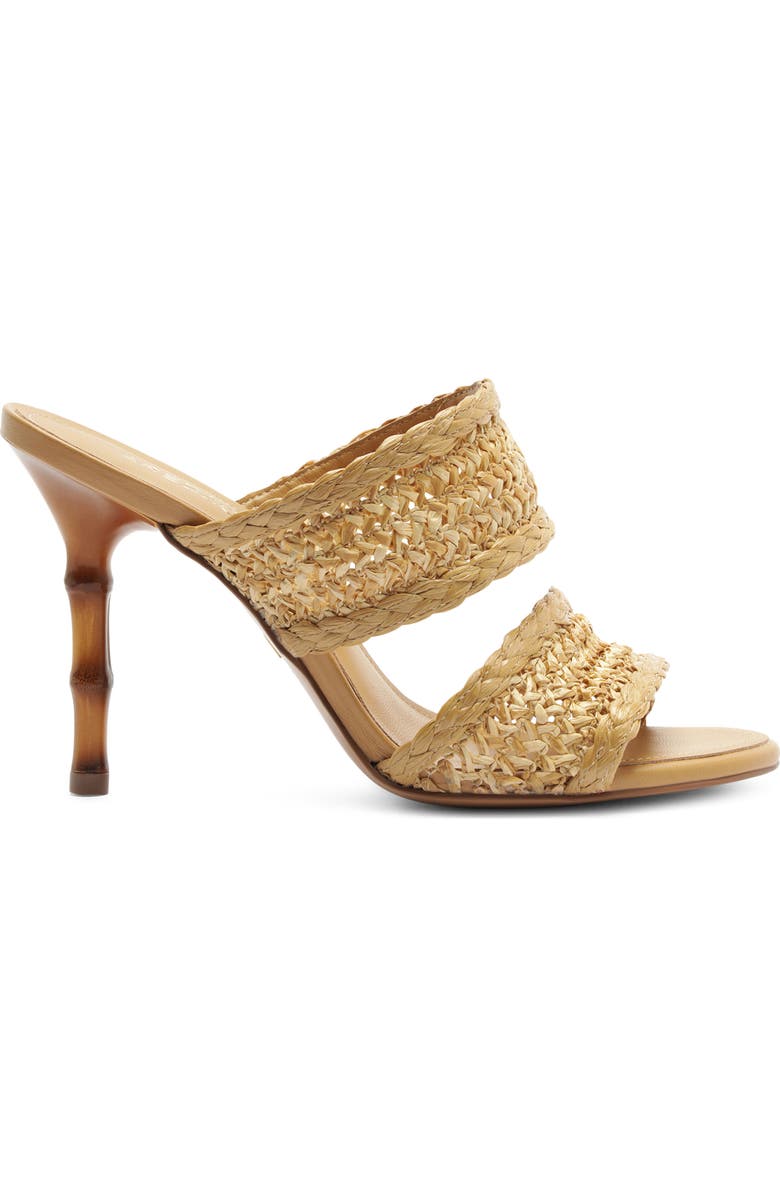 Arezzo Zula Stiletto Sandal, Alternate, color, Natural/ Caramel