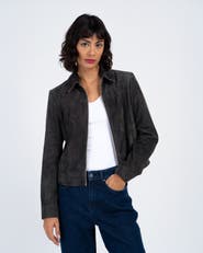 Kettlewell Harper Suede Bomber Jacket