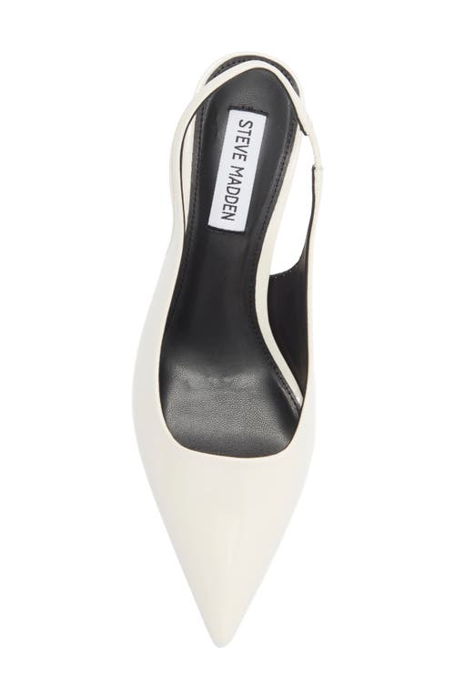 Steve Madden Alynna Slingback Pump In White