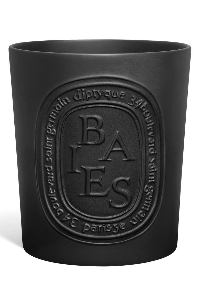 Diptyque Baies (Berries) Large Scented Candle, Alternate, color, Black Vessel
