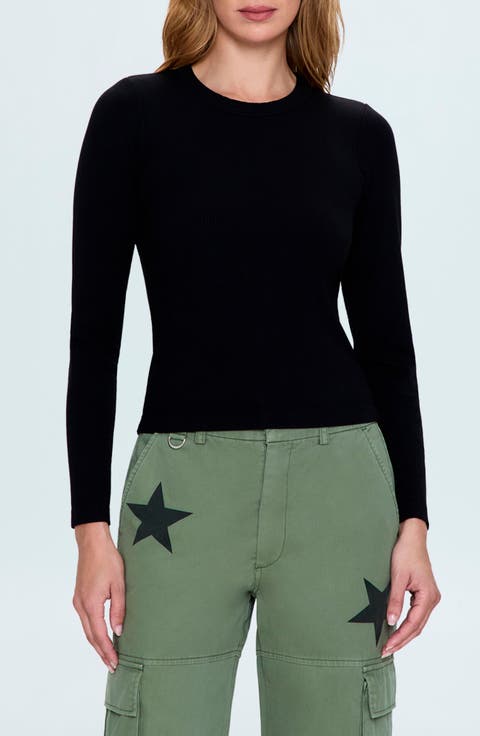 Bailey Long Sleeve Rib T-Shirt