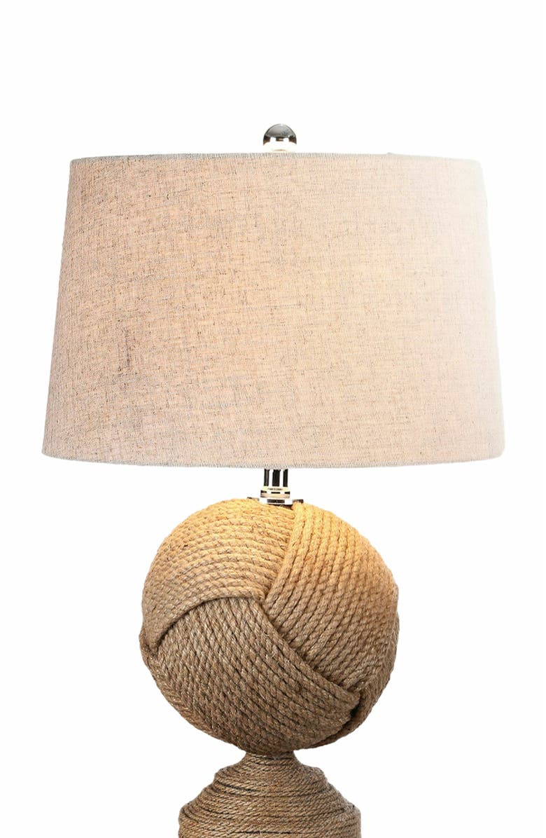 JONATHAN Y Monkey's Knotted Rope LED Table Lamp, Alternate, color, Brown/Tan