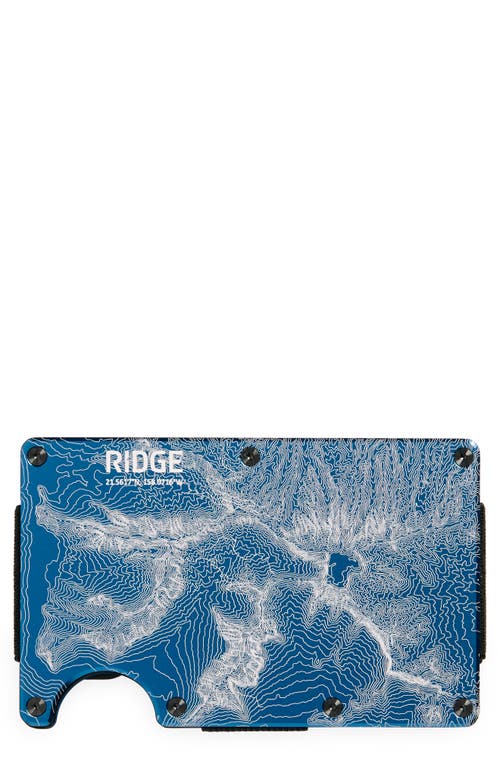 the Ridge Aluminum Wallet in North Shore 