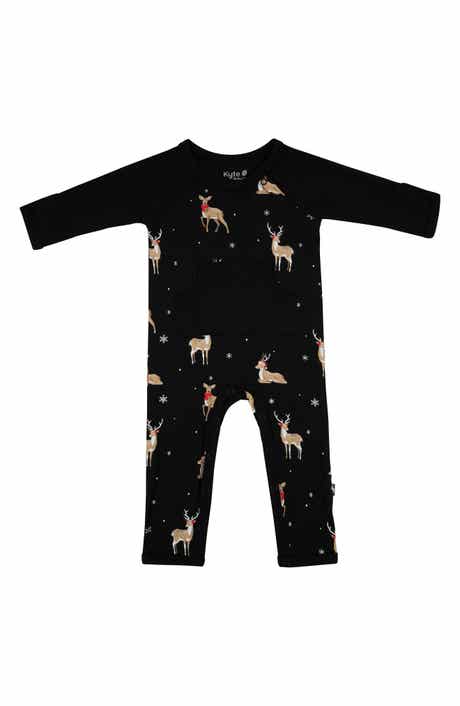 Kyte BABY Midnight Deer Romper
