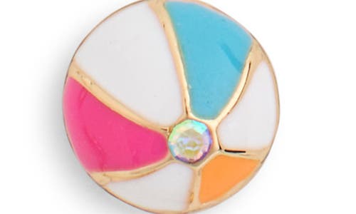 Leith Set Of 6 Beach Stud Earrings In Multi