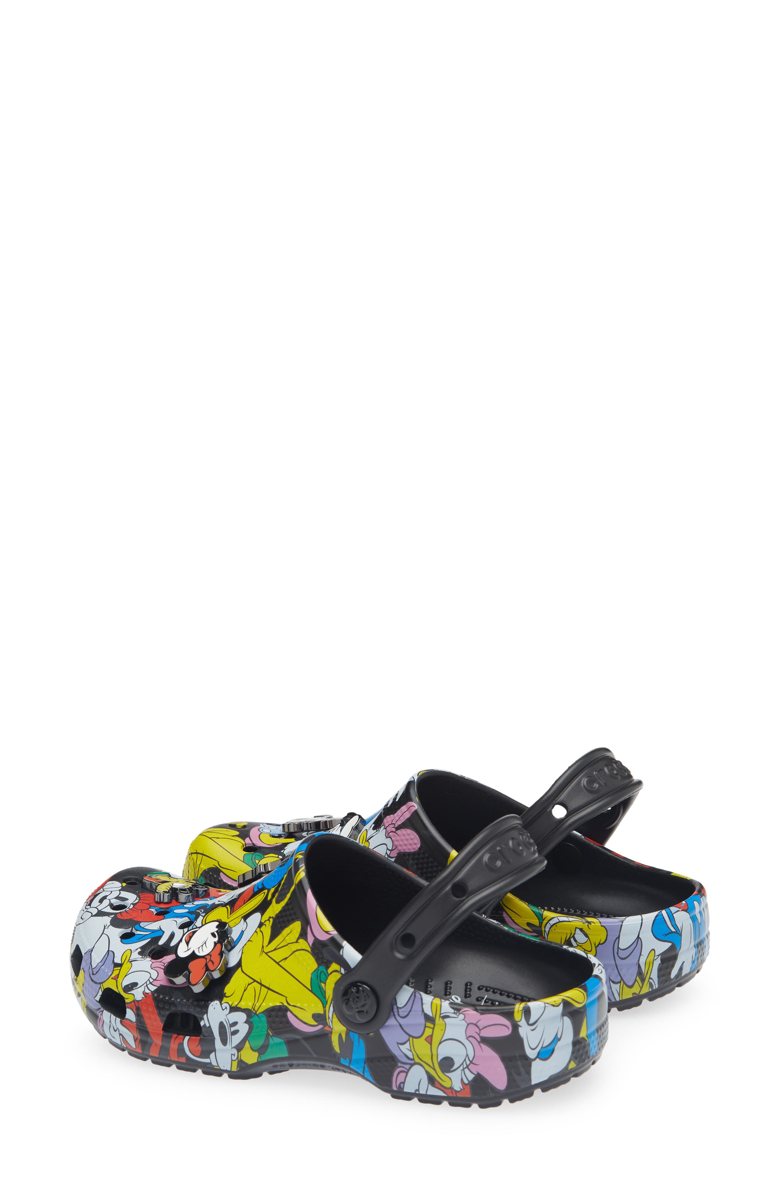 CROCS Mickey & Friends Classic Clog, Alternate, color, Black Multi