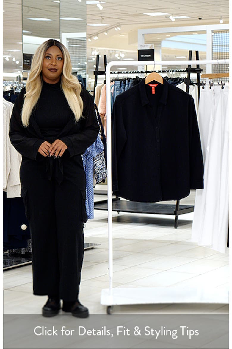 Oversize Button-Up Shirt video