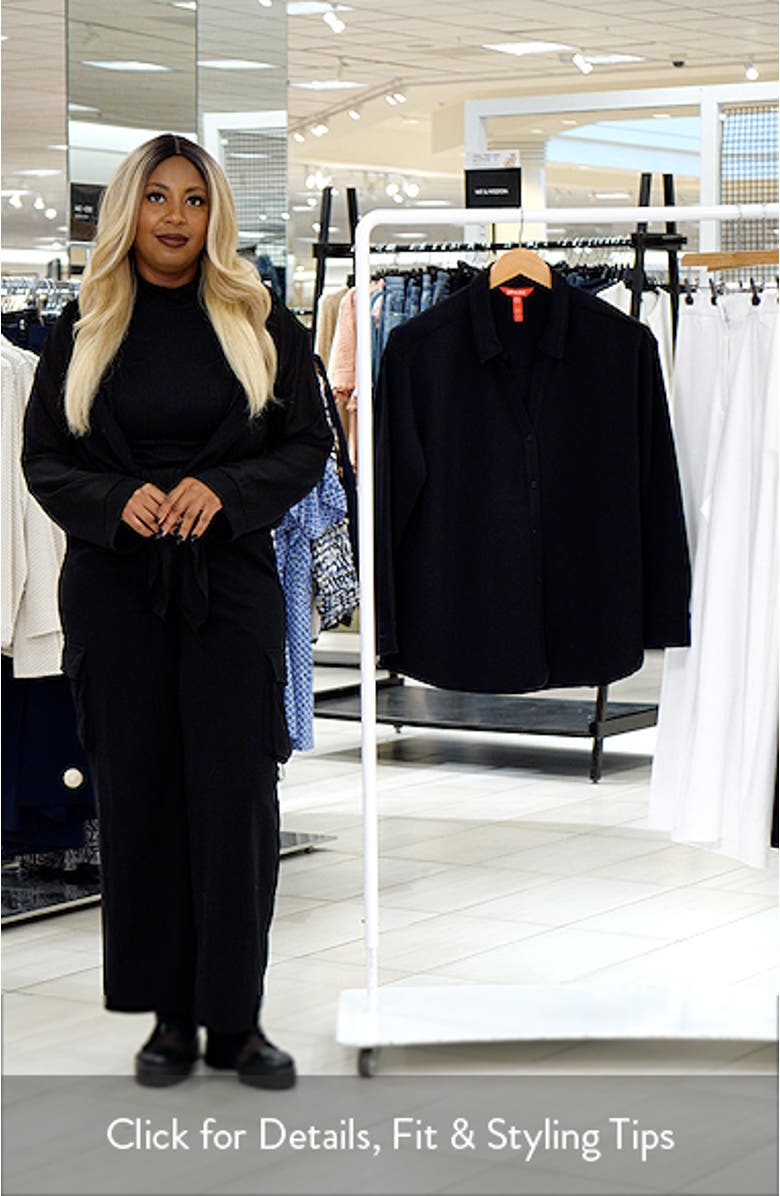 Oversize Button-Up Shirt, sales video thumbnail