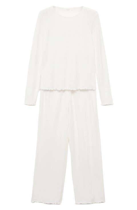 Pointelle Cotton Pajamas
