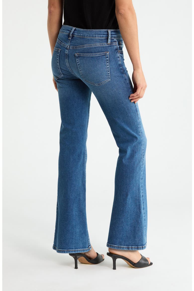 The Pixie Low Rise Bootcut Jeans, Alternate, color, DAYLILY
