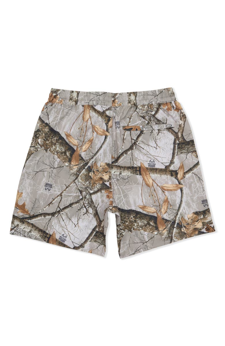 Hurley Trek Stretch Drawstring Shorts, Alternate, color, Khaki