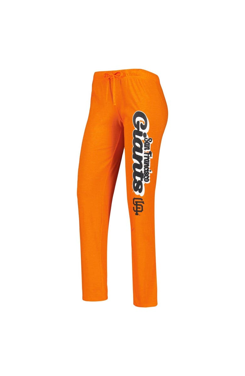 CONCEPTS SPORT Women's Concepts Sport Orange/Black San Francisco Giants Wordmark Meter Muscle Tank Top & Pants Sleep Set, Alternate, color, Orange