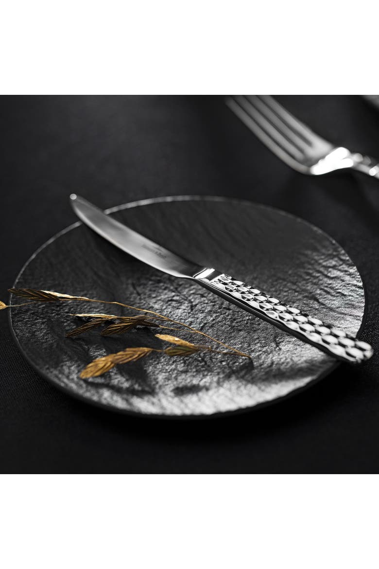 Manufacture Rock Bread & Butter Plate, Alternate, color, black