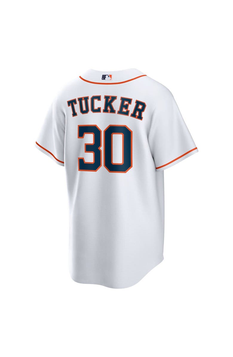 Nike Men's Nike Kyle Tucker White Houston Astros Home Official Replica Player Jersey, Alternate, color,