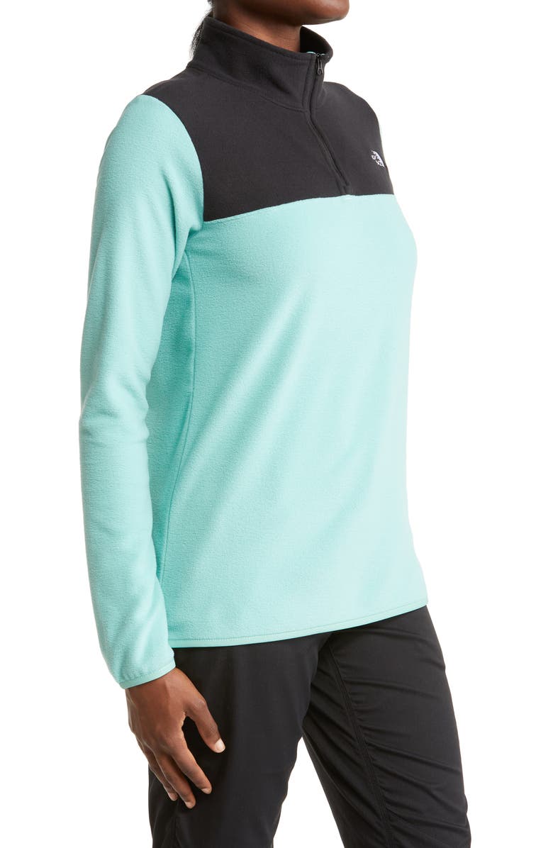 The North Face TKA Glacier Fleece Quarter-Zip Pullover, Alternate, color,