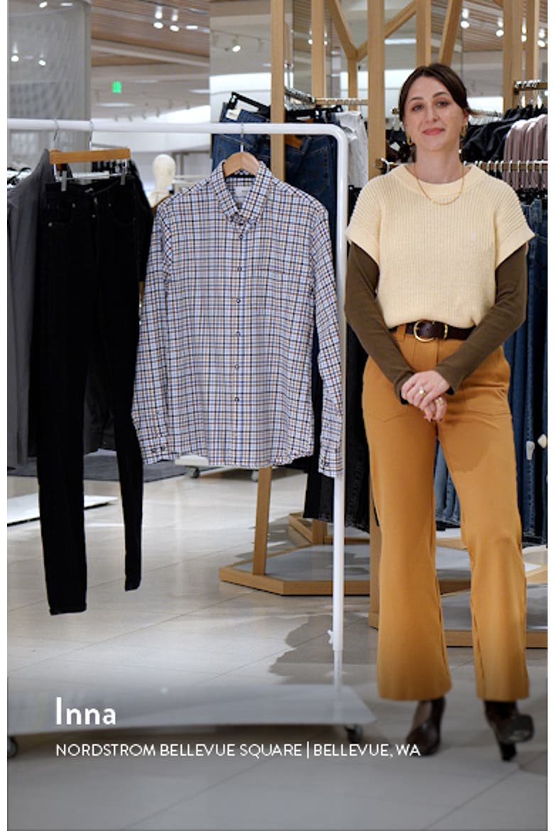 Daniel Check Flannel Button-Down Shirt video
