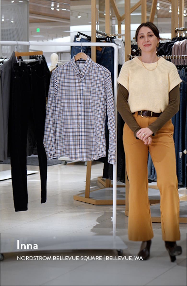 Daniel Check Flannel Button-Down Shirt, sales video thumbnail