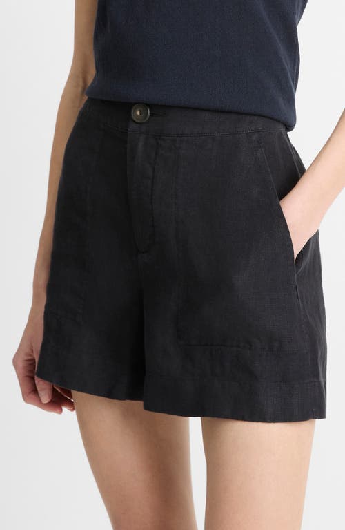 Shop Vince Hemp Shorts In Dark Night Lake
