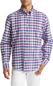 Brooks Brothers Plaid Madras Button-Down Shirt