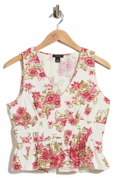 Babydoll Peplum Shell