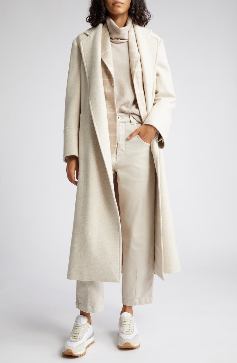 Eleventy Plaid Wool & Alpaca Blend Blazer, Alternate, color,