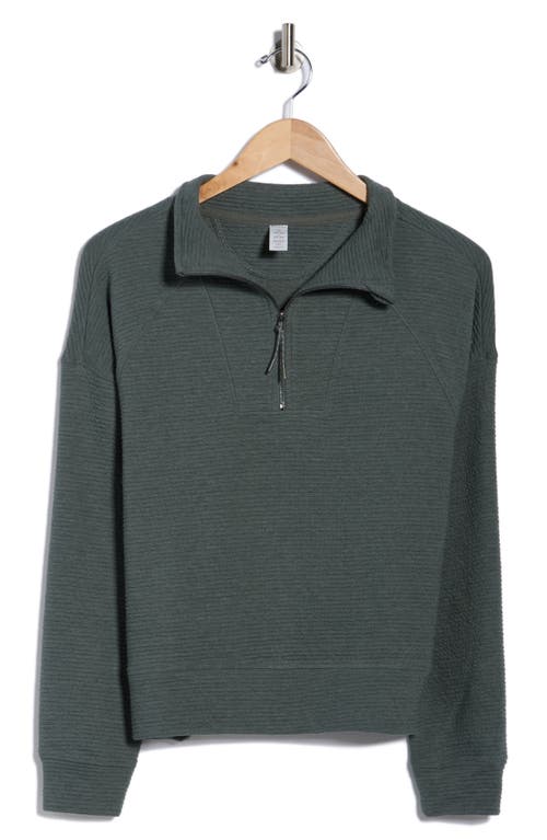 Marika Freyi Half Zip Pullover In Gray