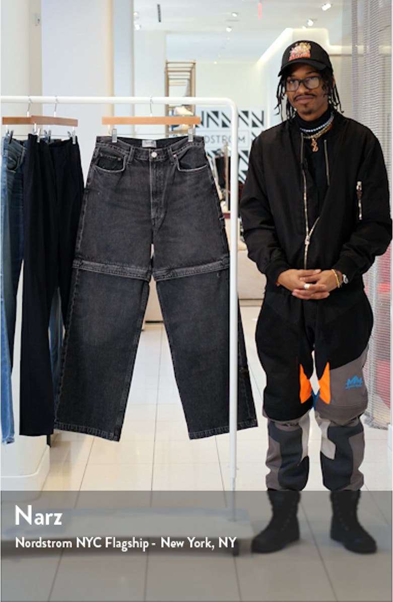 Rosco Relaxed Fit Zip-Off Jeans, sales video thumbnail