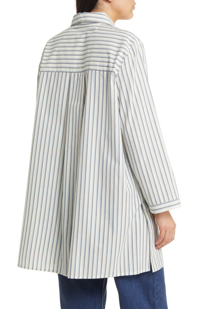 Masai Copenhagen Gabija Stripe Tunic Shirtdress, Alternate, color,