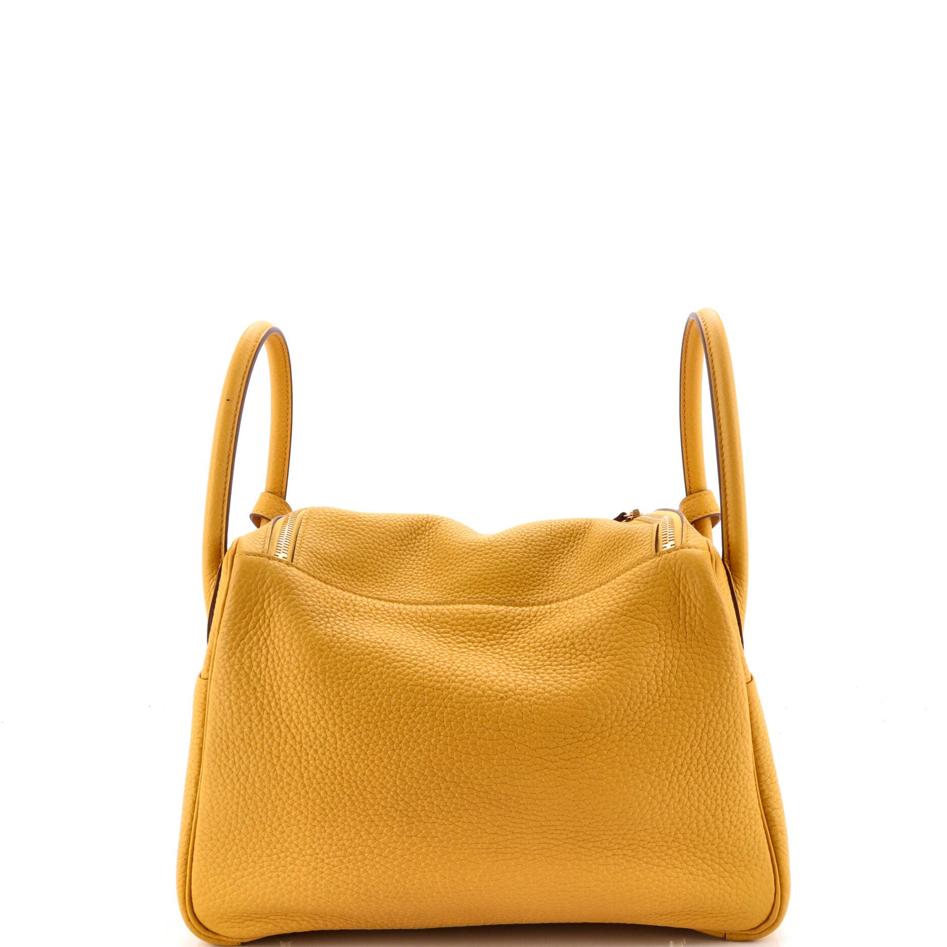 Pre-Owned Hermes Lindy Bag Clemence 30, Alternate, color, Jaune Ambre