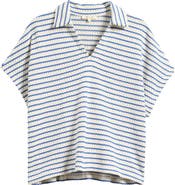 Madewell Textured Knit Johnny Collar Shirt